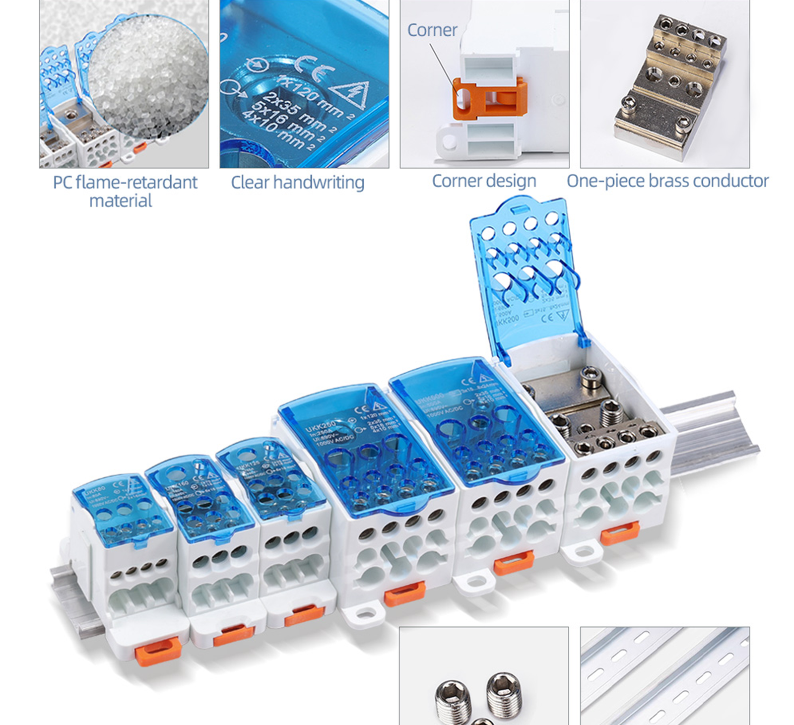 尺寸1 Single-Pole Terminal Block - Image 1