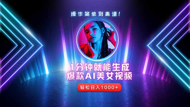 2025年最强副业：用AI做短视频，从零开始打造爆款账号！178创业网-专注分享网络创业项目落地实操课程 – 全网首发_高质量创业项目输出178创业网