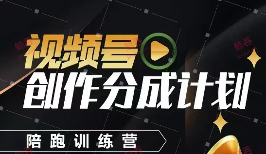 视频号创作分成计划陪跑训练营，手把手教会你如何制作视频，细水长流型项目178创业网-专注分享网络创业项目落地实操课程 – 全网首发_高质量创业项目输出178创业网