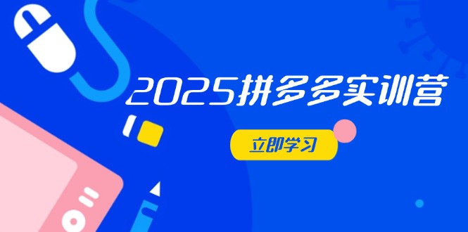 2025拼多多实训营：深度剖析运营关键，助力电商人快速提升178创业网-专注分享网络创业项目落地实操课程 – 全网首发_高质量创业项目输出178创业网